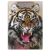Tiger Clipboard Klemmbrett (Vorderseite)