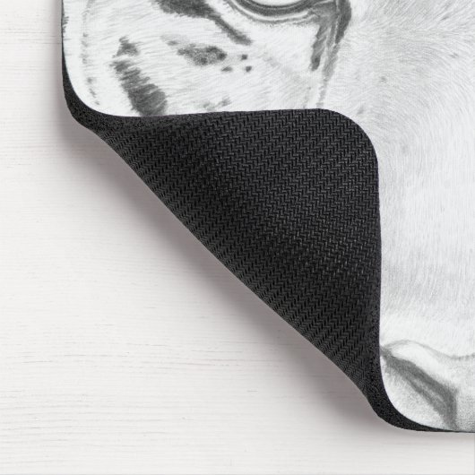 Tiger Closeup Artwork Mousepad (Ecke)