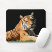 Tiger Closeup Mousepad (Mit Mouse)