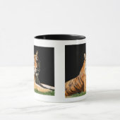 Tiger Closeup Tasse (Zentrum)