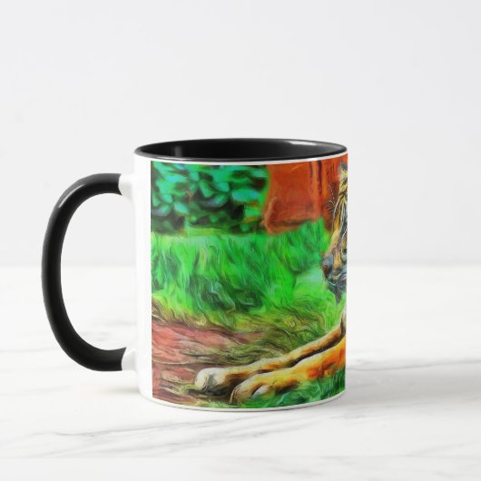 Tiger Coffee Tasse (Links)