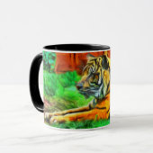 Tiger Coffee Tasse (Vorderseite Links)