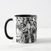 Tiger Coffee Tasse | Tiger Black and White Tasse (Links)