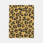 Tiger Color Pattern Animal Lover Fleecedecke (Vorderseite)