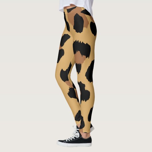 Tiger Color Pattern Animal Lover Leggings (Links)