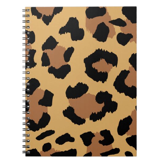 Tiger Color Pattern Animal Lover Notizblock (Vorderseite)