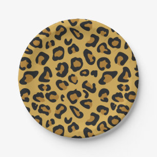 Tiger Color Pattern Animal Lover Pappteller