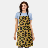 Tiger Color Pattern Animal Lover Schürze (Getragen)