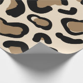 Tiger Color Pattern Tierfreunde Geschenkpapier (Ecke)