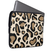 Tiger Color Pattern Tierfreunde Laptopschutzhülle (Vorne Rechts)