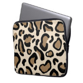 Tiger Color Pattern Tierfreunde Laptopschutzhülle (Vorderseite Links)