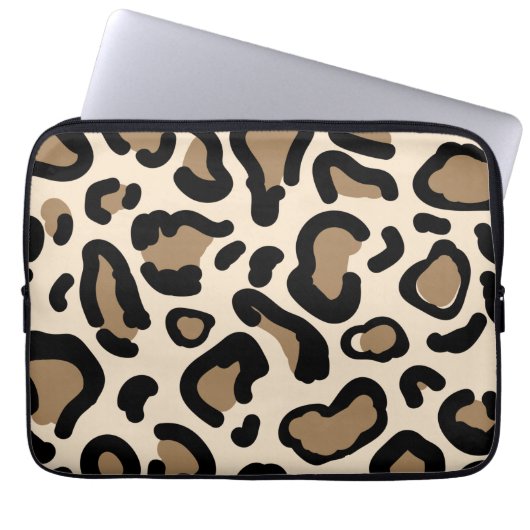 Tiger Color Pattern Tierfreunde Laptopschutzhülle (Vorderseite)