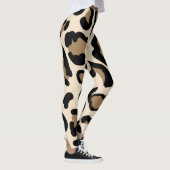 Tiger Color Pattern Tierfreunde Leggings (Rechts)