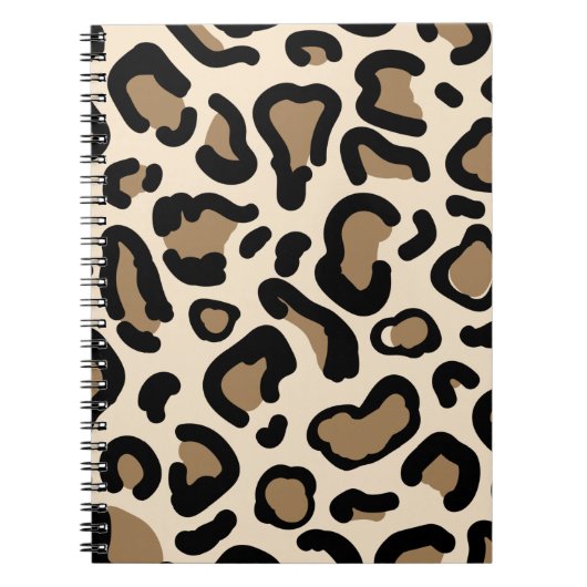 Tiger Color Pattern Tierfreunde Notizblock (Vorderseite)