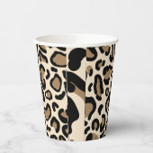 Tiger Color Pattern Tierfreunde Pappbecher (Links)