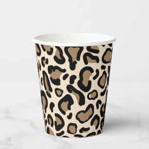 Tiger Color Pattern Tierfreunde Pappbecher