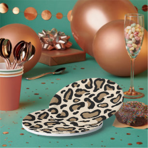 Tiger Color Pattern Tierfreunde Pappteller