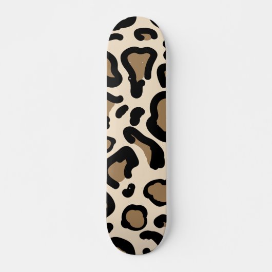 Tiger Color Pattern Tierfreunde Skateboard (Vorne)