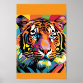 Tiger Colorblast Poster (Vorne)