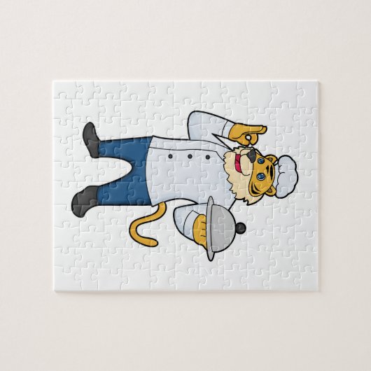 Tiger Cook Koch, Platter Puzzle (Horizontal)