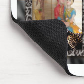 Tiger & Couple Art Print Mousepad (Ecke)