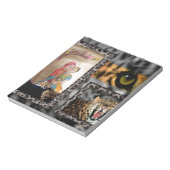 Tiger & Couple Art Print Notizblock (Rotiert)