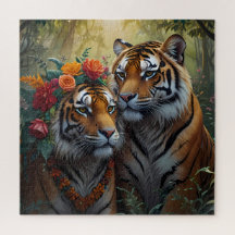 Tiger Couple in Liebe Wildlife & Nature