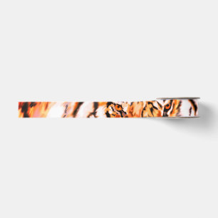 Tiger Couple Satin Ribbon Ripsband