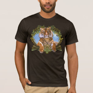 Tiger Crest vom Aussterben bedrohte Arten T-Shirt