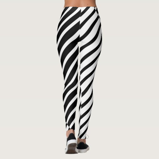 Tiger Crossing Stripes Leggings (Rückseite)
