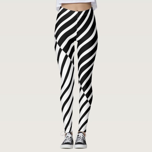 Tiger Crossing Stripes Leggings (Vorderseite)