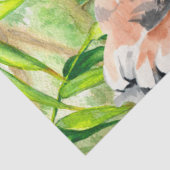 Tiger Cub Bamboo Watercolor Seidenpapier (Detail)