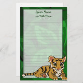 Tiger-CUB-Briefpapier Briefpapier (Vorne/Hinten)