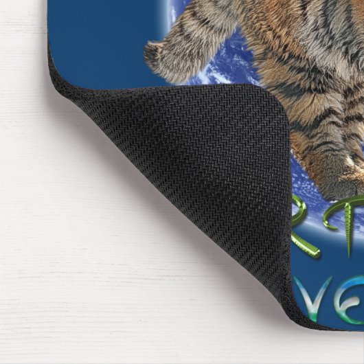Tiger Cub, Earth Day Wildlife Protection Mousepad (Ecke)
