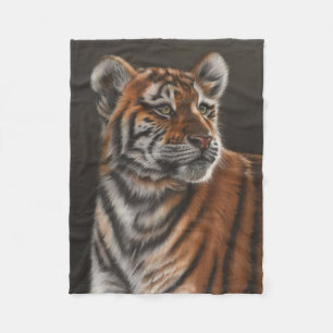 Tiger-CUB-Fleece-Decke Fleecedecke
