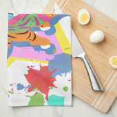 Tiger Cub Handtuch (Viertel Falte)