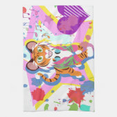 Tiger Cub Handtuch (Vertikal)