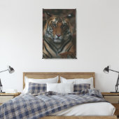Tiger Cub Leinwanddruck (Insitu (Schlafzimmer))