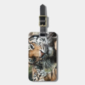 Tiger CUB mit Mama Gepäckanhänger (Vorderseite vertikal)
