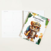 Tiger Cub mit Rucksack und Kaffee Planer (Anzeige)