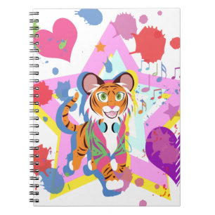 Tiger Cub Notizblock
