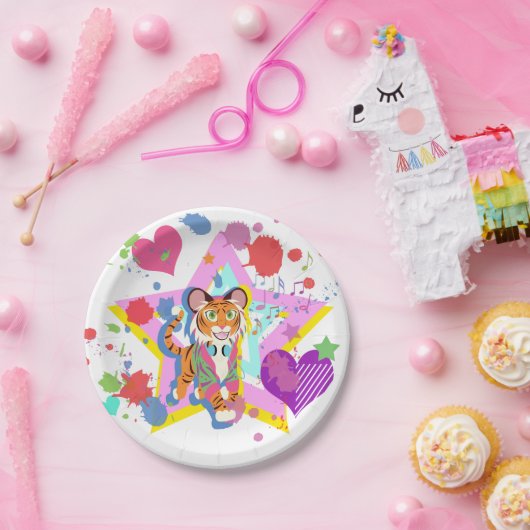 Tiger CUB Pappteller (Party)