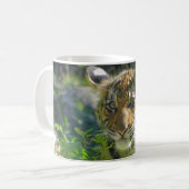 Tiger-CUB-Porträt 3 Kaffeetasse (Vorderseite Links)