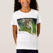 Tiger-CUB-Porträt 3 T-Shirt (Vorderseite)