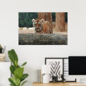 Tiger Cub Poster (Heimbüro)