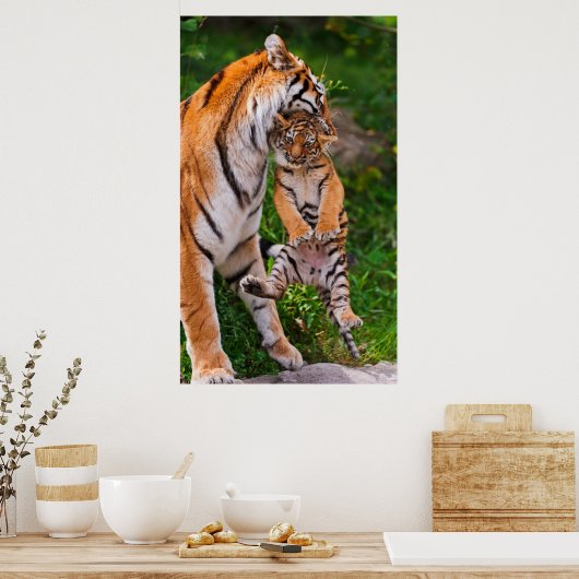 Tiger Cub Poster (Küche)