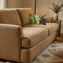 Tiger Cub Throw Kissen
