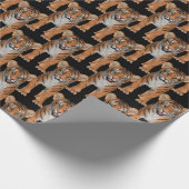 Tiger Cub Tiled Pattern Geschenkpapier (Ecke)
