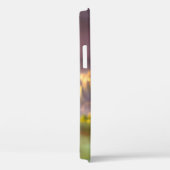 Tiger Cub, violette Blumen Case-Mate iPhone Hülle (Rückseite / Rechts)