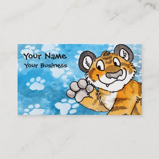 Tiger-CUB-Visitenkarte Visitenkarte (Vorderseite)